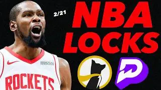 PRIZEPICKS NBA SATURDAY 2/21/26 - FREE PICKS!!!  (NBA SWEEP!!!) - BEST PLAYER PROPS - NBA TODAY