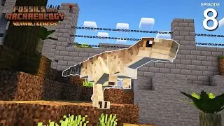 I Made An ALLOSAURUS Enclosure For My SURVIVAL THEME PARK!(Fossils & Archeology: Revival Genesis #8)
