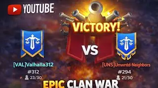 312[VAL]Valhalla312 VS 294[UNS]Unwntd-Neighbors#whiteoutsurvival #foundrybattle #gamer 