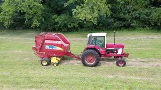Red Power Hay Baling 2019
