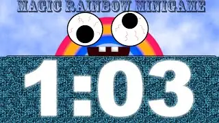 Chica's Magic Rainbow Minigame - Deathless Victory in 1:03