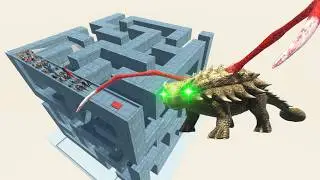 ESCAPE FROM ALIEN ANKYLOSAURUS #2 - Animal Revolt Battle Simulator - ARBS