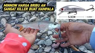 minnow 8ribuan sangat ampuh tuk mancing hampala