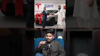 ₹3 Crore Sanjay Dutt Tesla Cyber truck #tesla #dubai #car