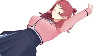 MMD 花海咲季(学マス)でBass Knight