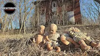 Exploring an Abandoned Doll House in The Woods  - My Creepiest Exploration Yet - 4K Video