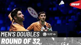 YONEX French Open 2025 | Lundgaard/Vestergaard (DEN) vs. Popov/Popov (FRA) | R32