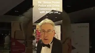 Mr Simon Foster Police and Crime Commissioner 👌🙏🏻
