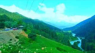 Indian countryside | Kashmir Aru valley to Pahalgham road walk : A virtual tour of the scenic views