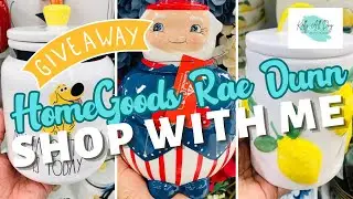 HOMEGOODS SHOP WITH ME RAE DUNN GIVEAWAY
