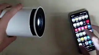 UNBOXING $99 #SHOPEE 4K #PROJECTOR @FabiuMello