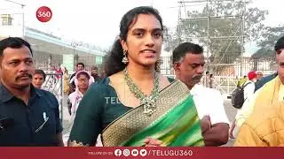 Badminton Star PV Sindhu Visit Tirumala Temple