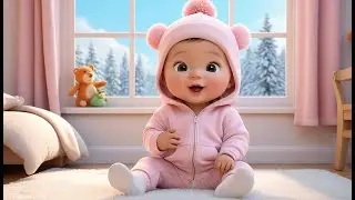 Cold Morning Baby Routine ❄️🌅 | Fun Learning Winter Morning Routine Song for Kids