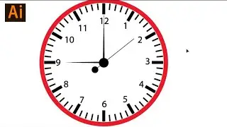 Create A Wall Clock In Adobe Illustrator