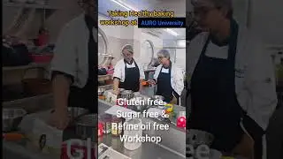 Healthy Baking Workshop at AURO University Surat by Khana Express | Sugarfree, Glutenfree