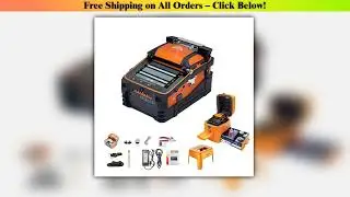 Signal Fire 5 Inch AI-9 Fiber Fusion Splicer FTTH Project 6 Motors Optical Power Meter VFL