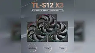 Review: Thermalright TL-S12 CPU Fan 120mm Case Cooler Fan Comes with ARGB Lighting Effect,PC P...