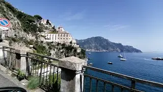 Amalfi Coast Road trip.. Beautiful but dangerous to drive 🥴