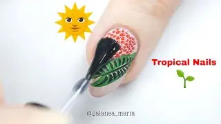 Uber Chic - Modern Tropical / Stamping Nail Art