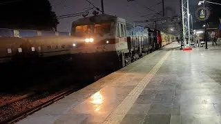 Tilak Bridge&ndash;Sirsa Express Arrives at Delhi Sarai Rohilla | Scenic Entry of Passenger Express 🚆✨