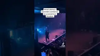 EL MORAD Y BENY JR SORPRENDEN A CENTRAL CEE EN SU CONCIERTO EN BARCELONA 💥💣 #mdlr #drill