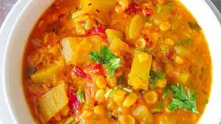 Jhatpat banne wali Super Tasty Kaddu Ande ka Dalcha Recipe 😋😍#indianfood#kaddukadalcha#recipe