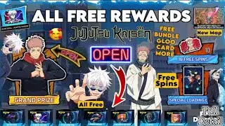 FREE FIRE JUJUTSU KAISEN FREE REWARD EVENT | YUJI ITADORI FREE BUNDLE | FREE REWARD