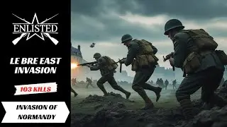 Enlisted PS5 Gameplay [4k 60fps] | No Commentary - German Army | Le Bre East Invasion