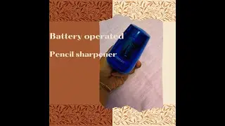 #Battery operated #Pencil ✏️ #Sharpener