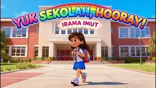 Yuk Sekolah, Hooray! – Lagu Anak Indonesia Terpopuler | Semangat Sekolah Ceria 🎒🌈 | IRAMA IMUT