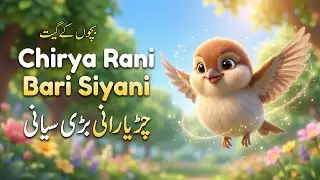 Chirya Rani Bari Siyani 🐦 | Kids Nursery Rhyme | Moral Story Song | Urdu Rhymes