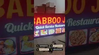 Babloo Ji ACP Sign Board | 2D LED Sign Board | ACP Board Design