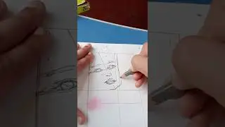 Chulbul tv♡ How to draw a girl with double braided hair and with iphone