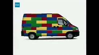 Peugeot Boxer commercial 2000 in French with the Lego bricks