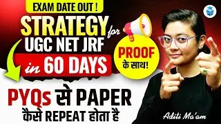 UGC NET DEC 2025 STRATEGY to score 200+ ✅ UGC NET JRF PYQs by Aditi Mam || Jrfadda
