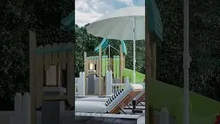 Комплекс на берегу реки Димчай 🏞 #shorts