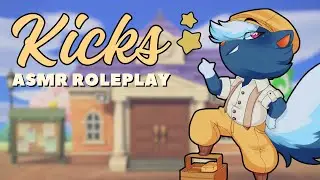 [Furry ASMR] Kicks Shines Your Shoes! ✨ | Animal Crossing Roleplay | Brushing Sounds, Shoe Polish...