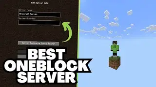 Лучший IP-адрес сервера Oneblock в Minecraft