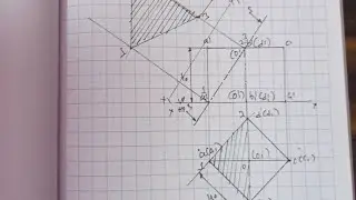 Cube cut by section plane to form true shape of the section equilateral triangle side of max. length