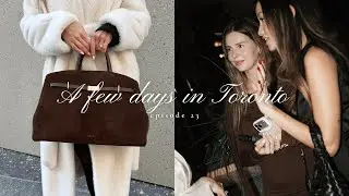 Toronto Vlog 🤍 PR events | Solis Studio Preview | Moroccan Oil Event