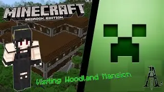 【Minecraft Bedrock】Visiting Woodland Mansion - Creative Mode「xAleeee」