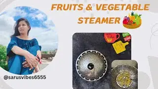 Fruit & Vegetable Steamer for baby food #meeshofinds #meesho #steamer #viralvideo #like #babyproduct
