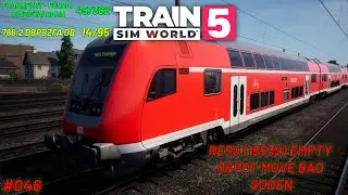 RE50 (15539) Empty depot move Bad Soden | 766.2 DBpbzfa DB 14/95 | Kinzigtalbahn 45/382 | TSW5 #046