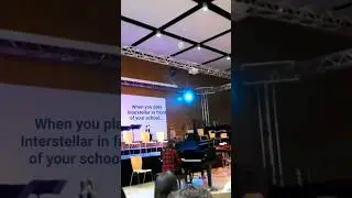 Interstellar Piano in School be like🤯