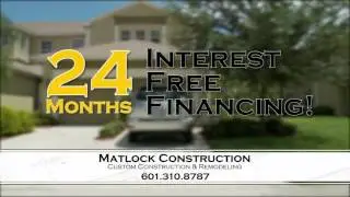 WDAM Commercial - Matlock Construction - Financing