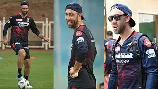 IPL 2022 | Glenn Maxwell 1st practice session in RCB practice camp | RCB practice session IPL 2022