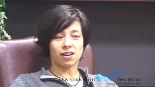 Susan Choi at the NYS Writers Institute in 2008
