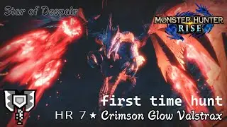 mhrise charge blade HR 7★ valstrax
