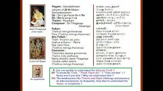 Thatwa Meruga Tharama Garudadwani Rupakam Thiagarajar Kruthi Voice: Su Jayaraman (SuJ)