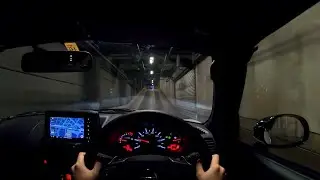 【Test Drive】2019 New DAIHATSU COPEN GR SPORT 660cc Turbo FF - POV Night Drive